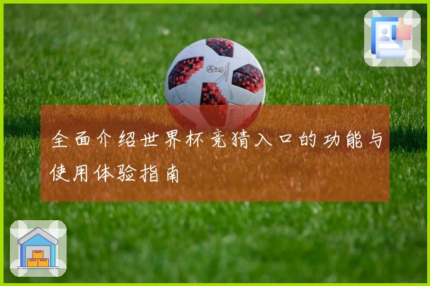 全面介绍世界杯竞猜入口的功能与使用体验指南